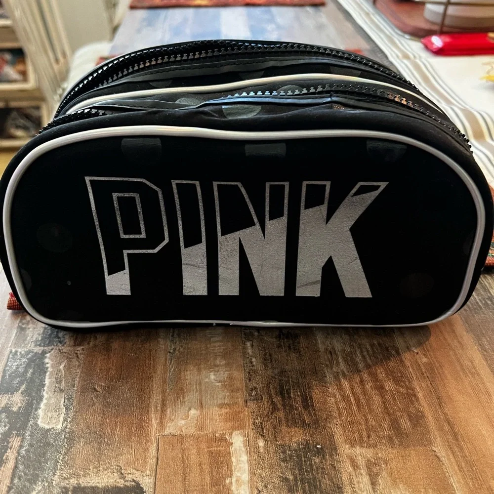 PINK makeup bag